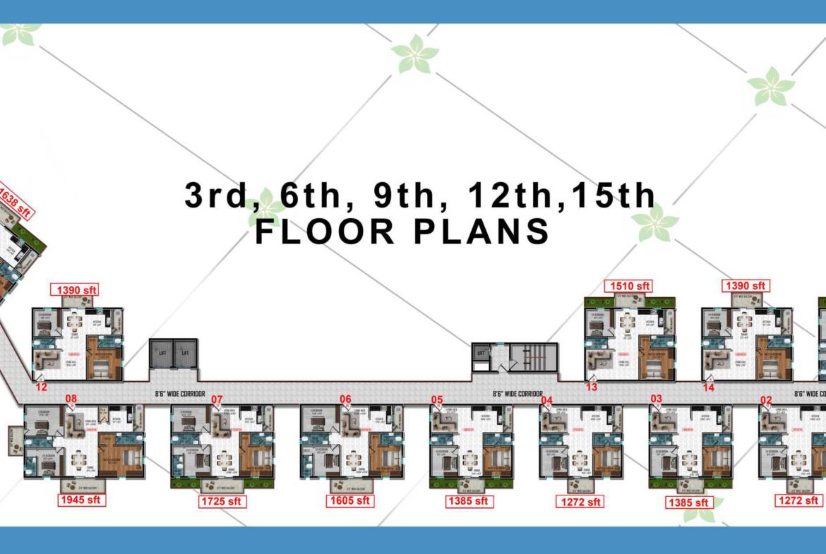 3rd-6th-9th-12th-15th-floor-plans