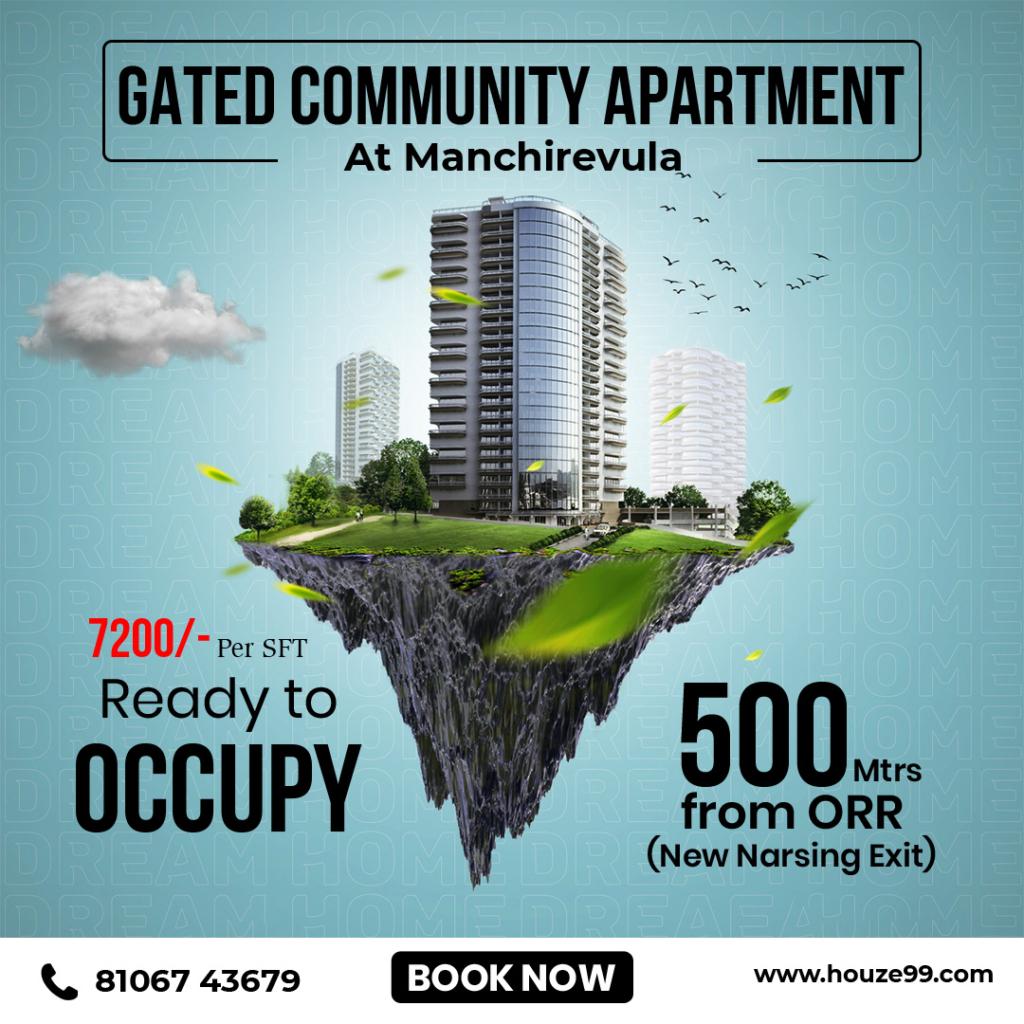 Ready to Occupy Apartments at Manchirevula