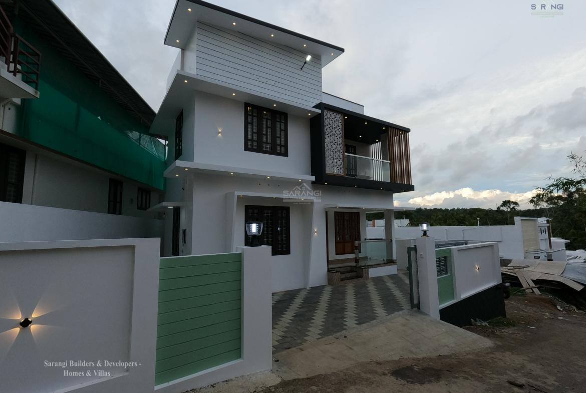 Marvelous semi furnished house for sale in trivandrum
