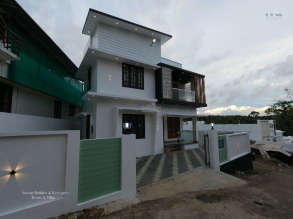 Marvelous semi furnished house for sale in trivandrum