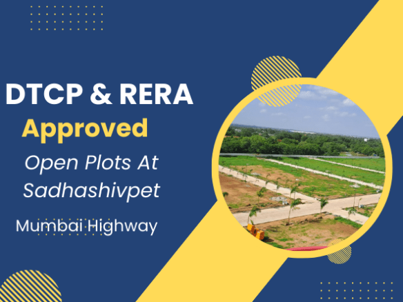 DTCP Approved Open plots Sadhashivpet