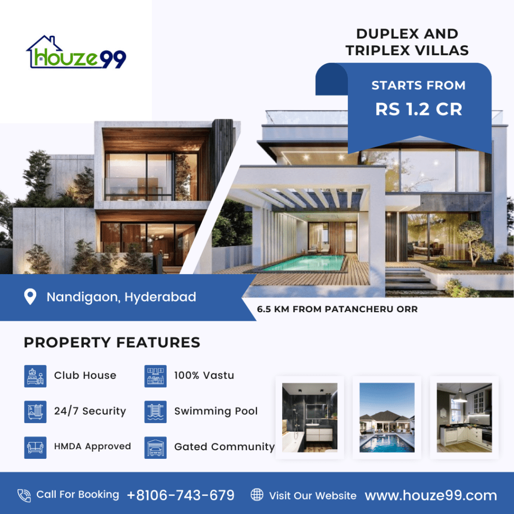 Gated Community Triplex Villas